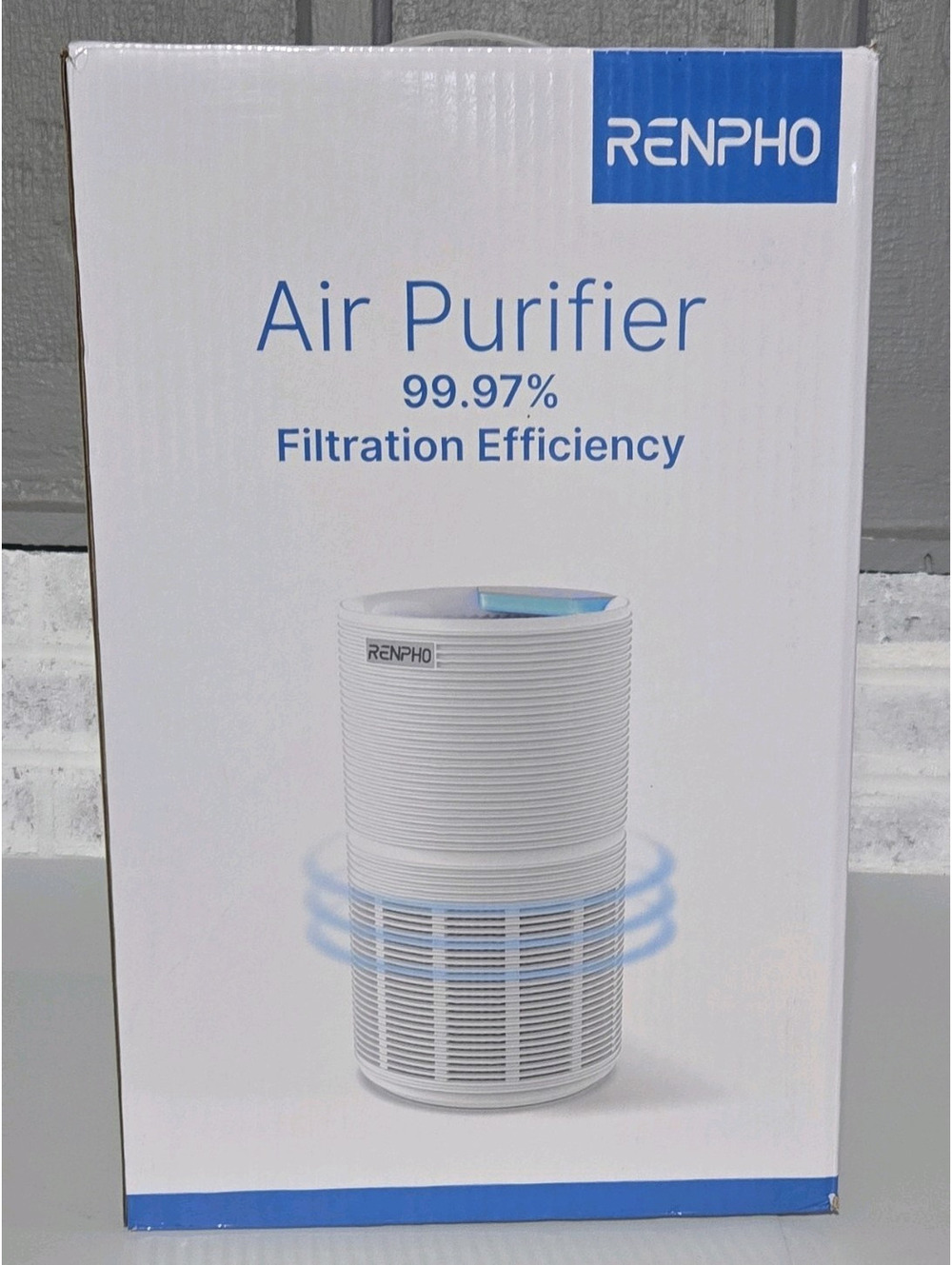 RENPHO Portable Air Purifier 5-Stage H13 True HEPA White